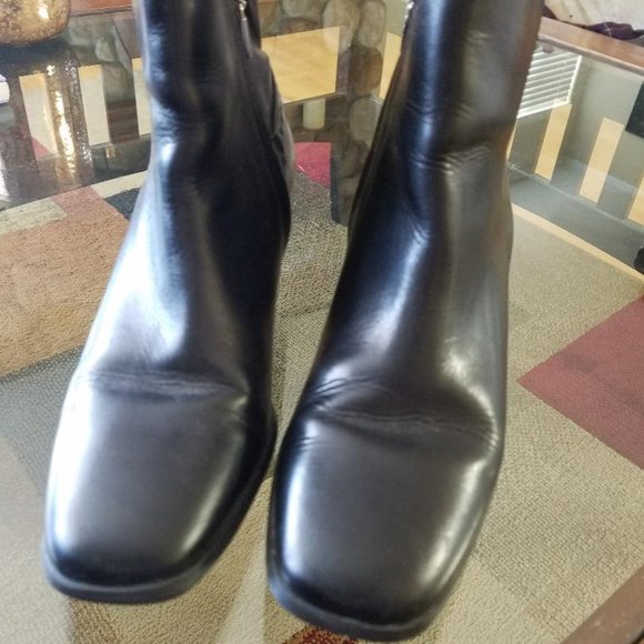 cole haan calandra leather bootie